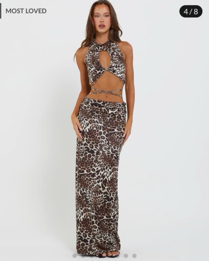 Tiger Mist Cynthia Maxi Skirt & Top Set - Image 5