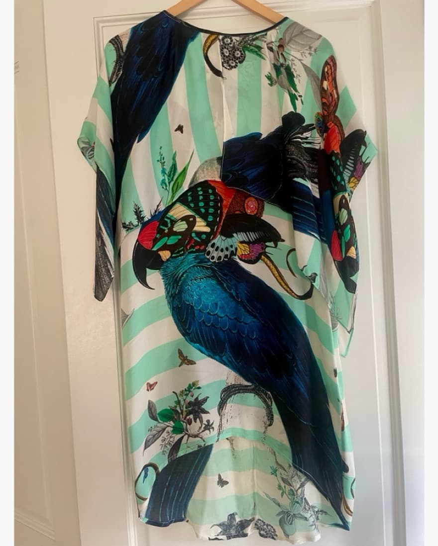 Beyond the Valley Silk Printed Dress - Image 6