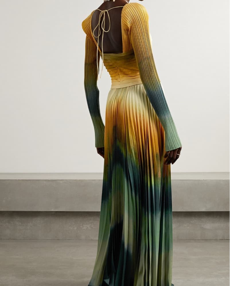 Altuzarra Varvara Tie-Dyed Maxi Dress - Image 2