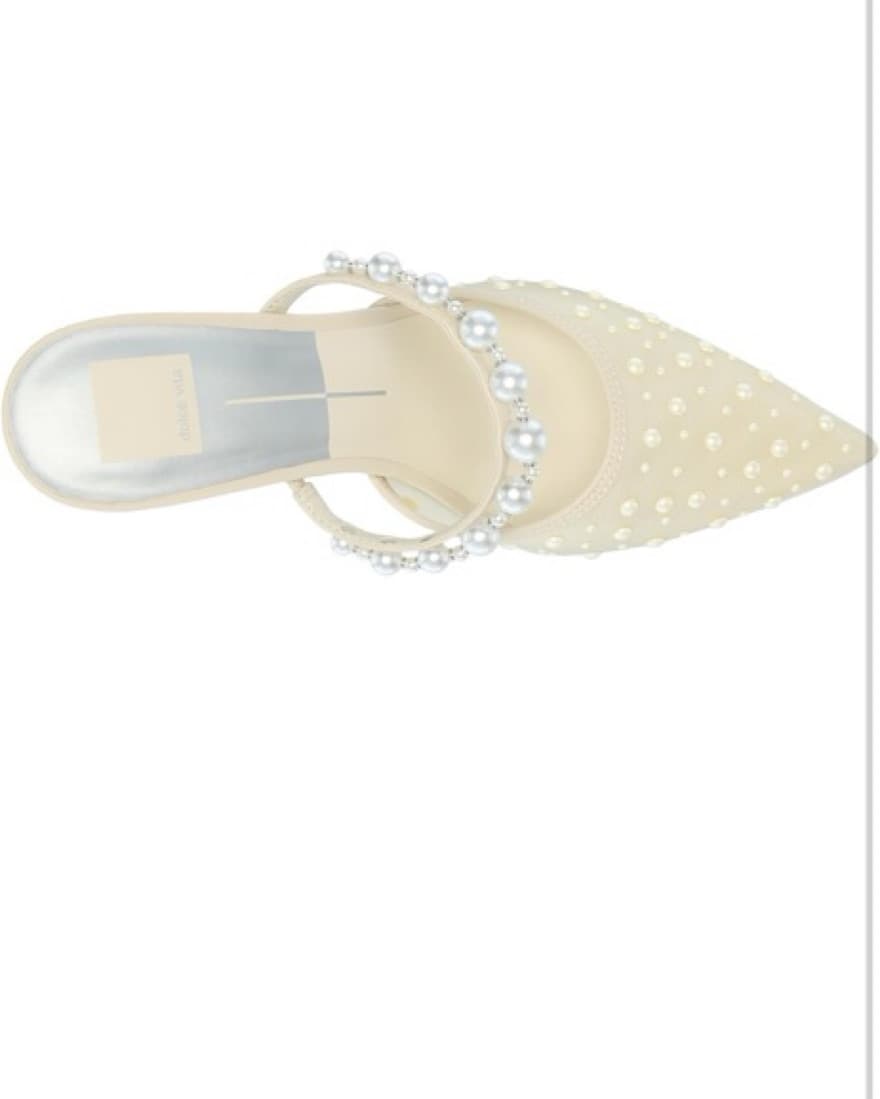 Elegant Pearl-Embellished Heels - Image 3