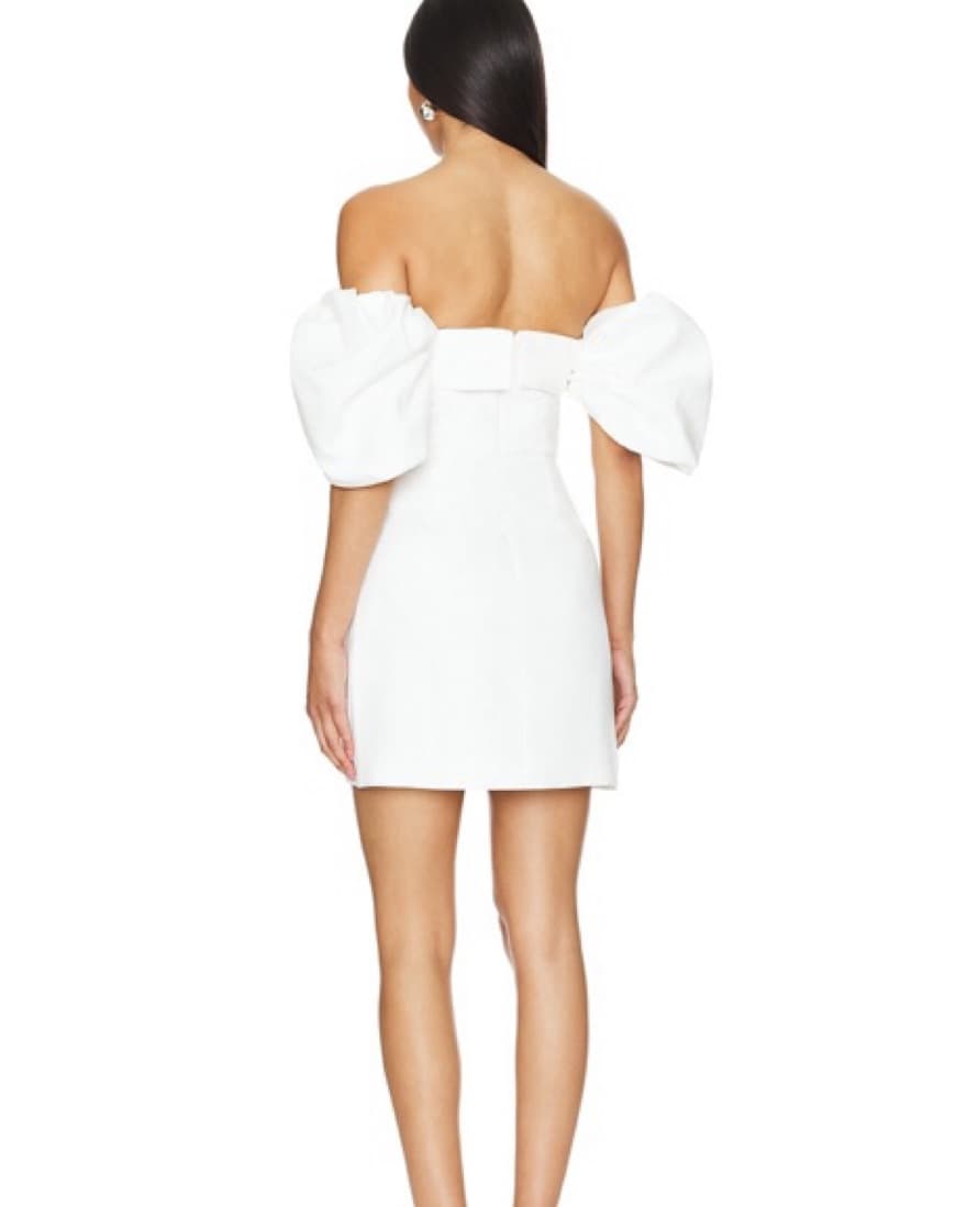 Elliatt Palladium Dress In Ivory  - Image 3