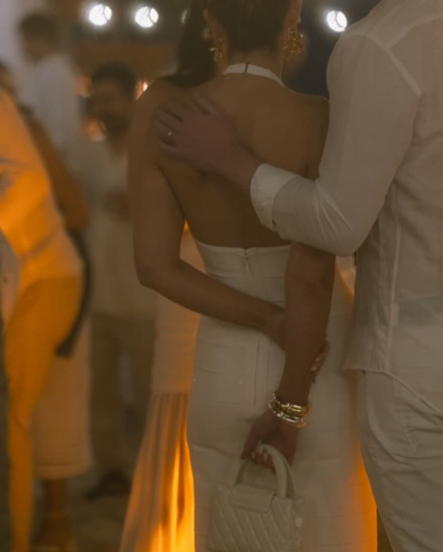 Herve Leger White Bandage Dress   - Image 2