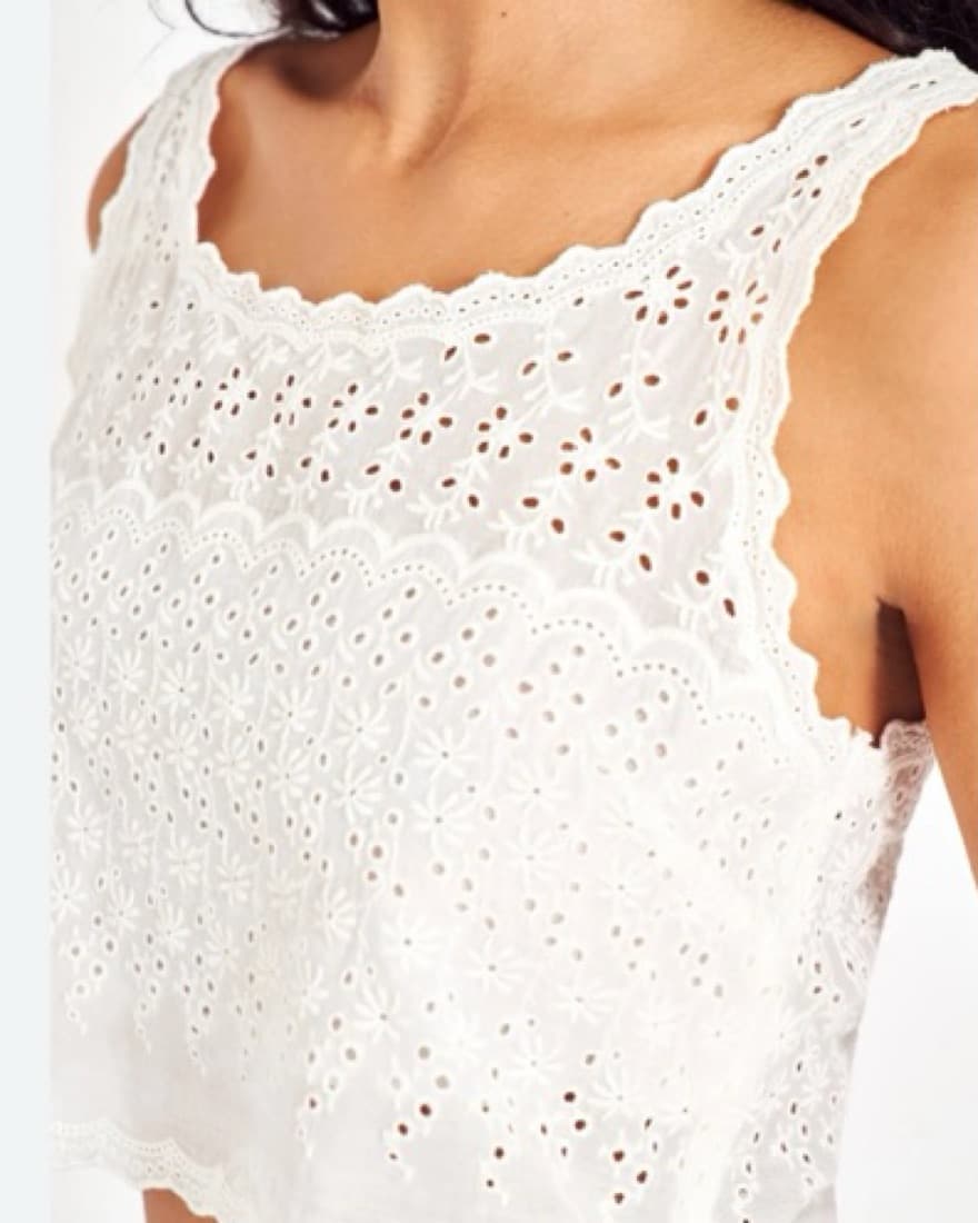 Loveshackfancy Luvita Crop Top - Image 2