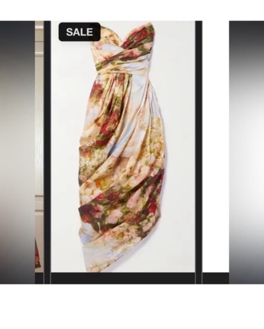 Zimmerman Luminosity Assymetric Dress - Image 4
