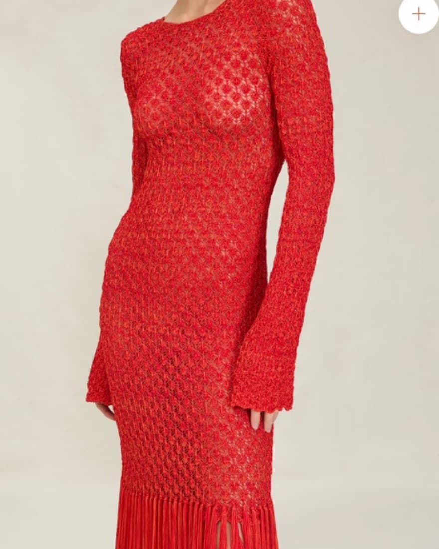 Devon Windsor Fringe Dress  - Image 3
