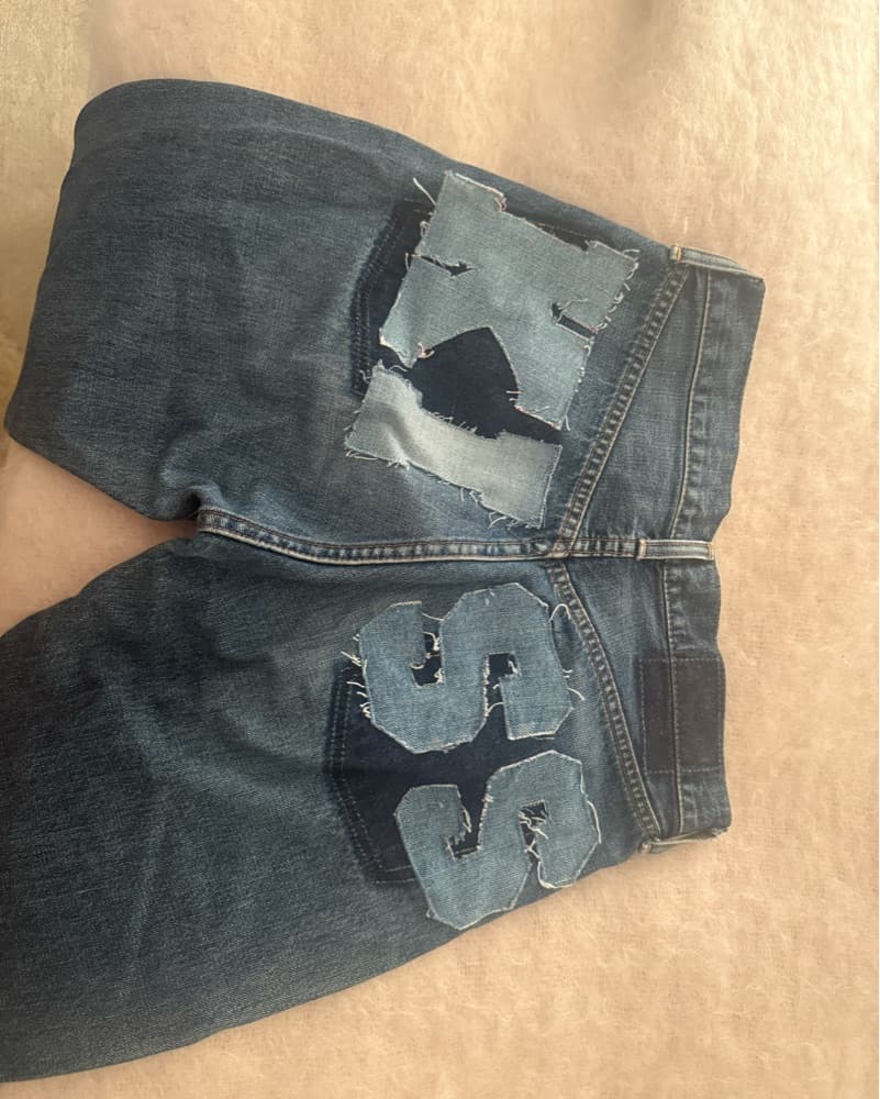Custom KISS vintage Levis  - Image 2