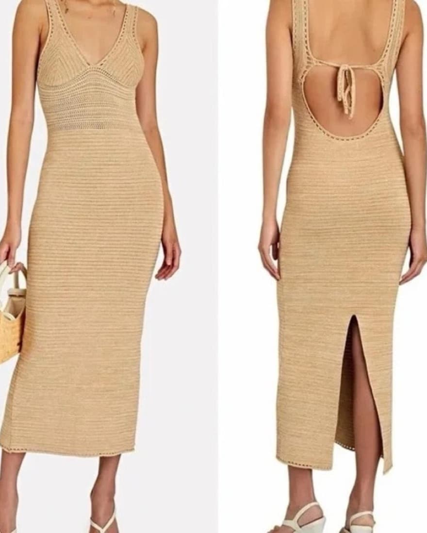 Ronny Kobo Knit Dress - Image 1