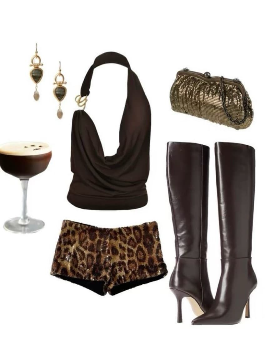 90’s Style Cowl Neck Cosmic Top - Image 6