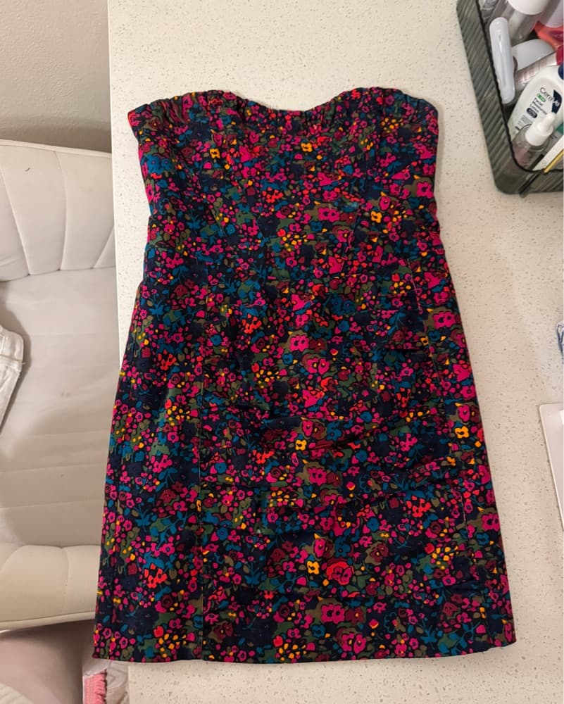 Nanette Lapore Strapless Mini Dress - Image 1