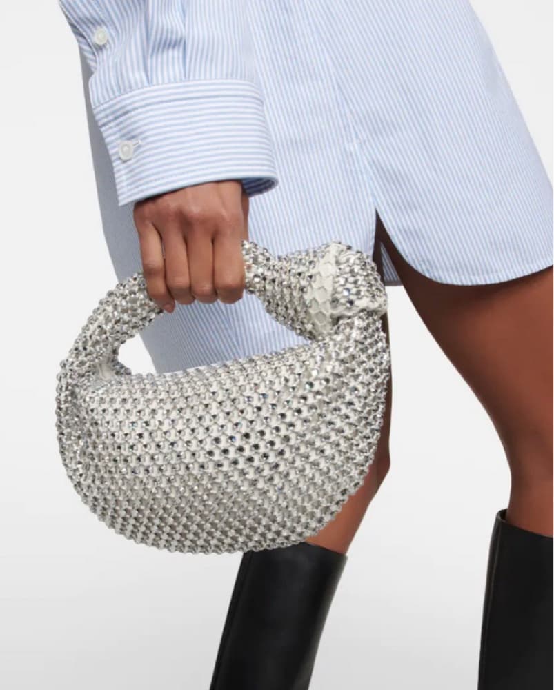 Bottega Veneta Crystal Mini Jodie - Image 2