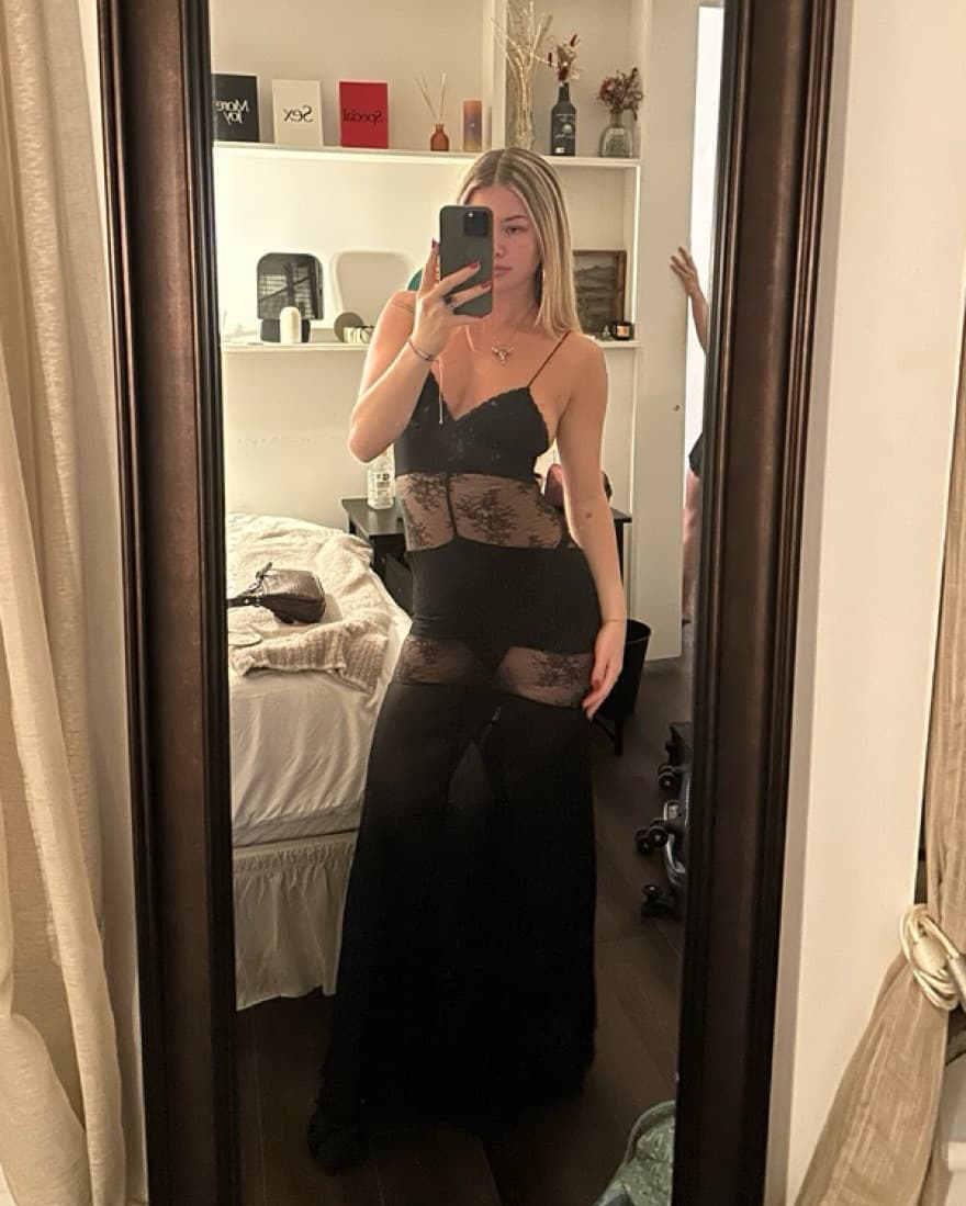 Rat and Boa Venezia Lace Slip Dress  - Image 3