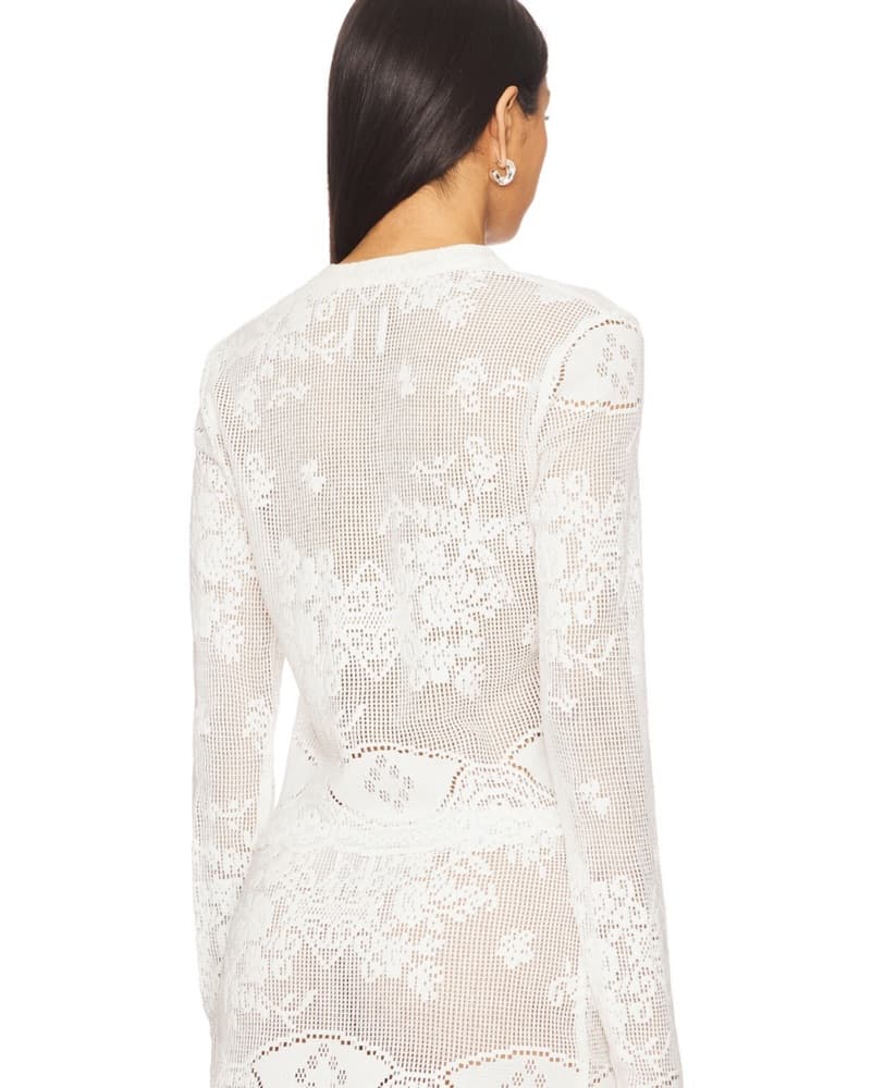 With Jean Belinda Set In White Lace - Image 4