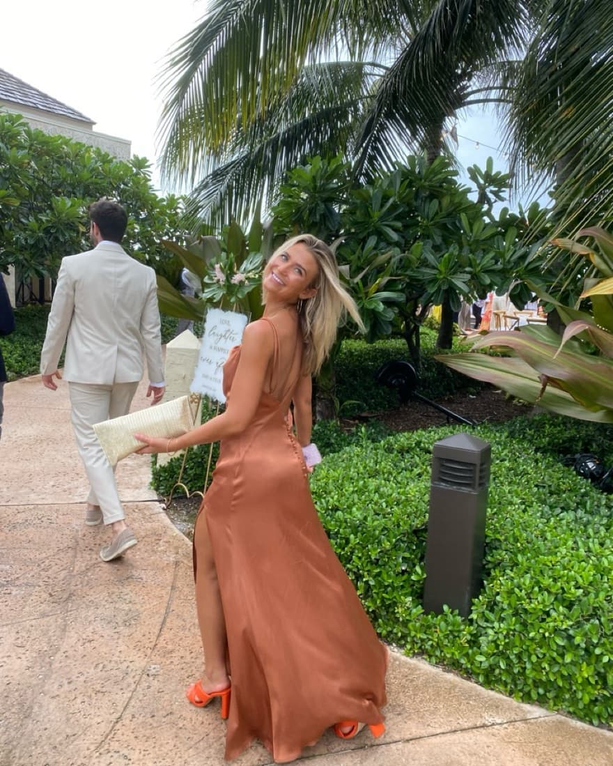 Copper Revolve Formal Maxi Dress  - Image 5
