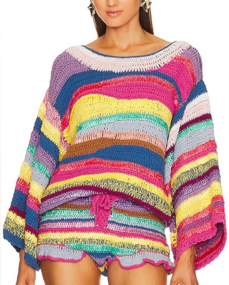 Celia B Crochet Knit Set - Image 1