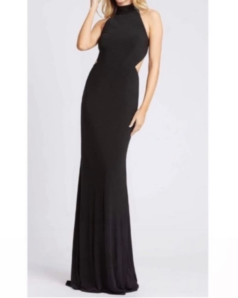 Black Mac Duggal Gown  - Image 1
