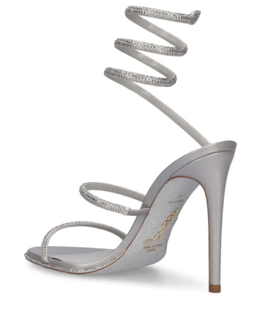 René Caovilla 105mm Silver Heels  - Image 3
