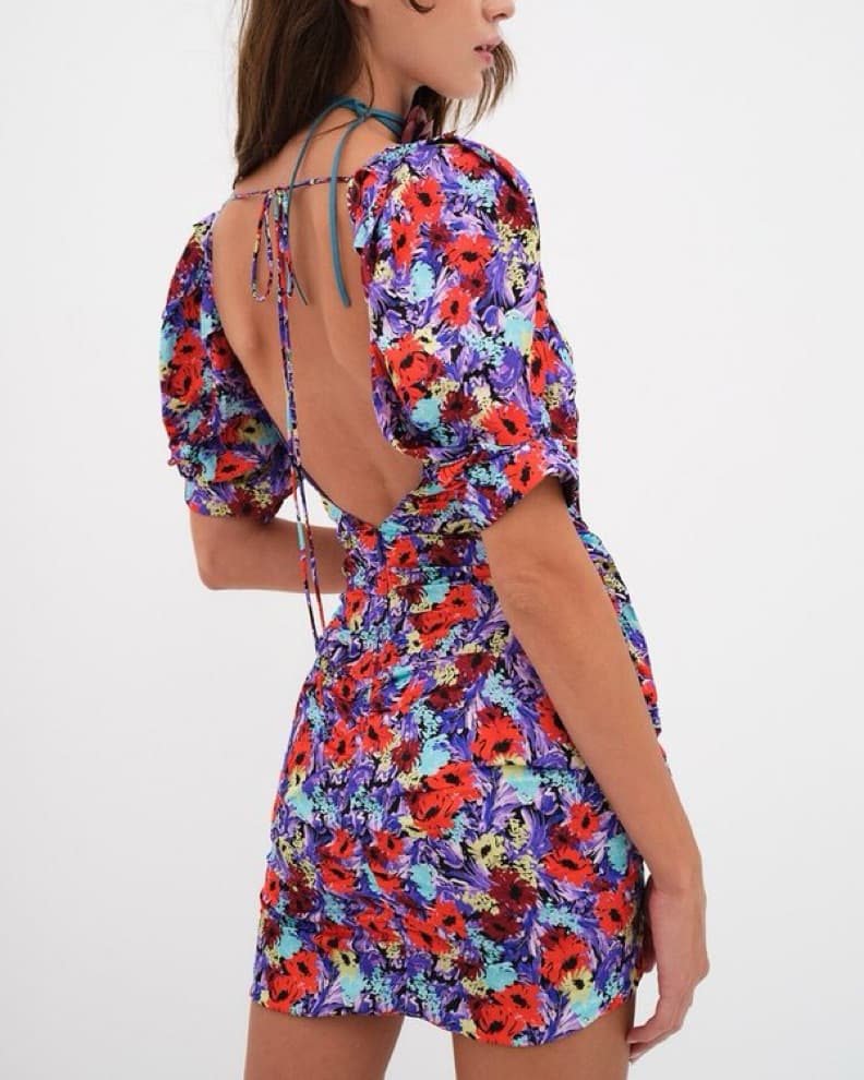 For Love And Lemons Floral Mini Dress  - Image 1