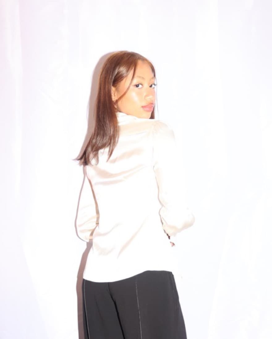 Vintage Bebe Dress Shirt  - Image 3