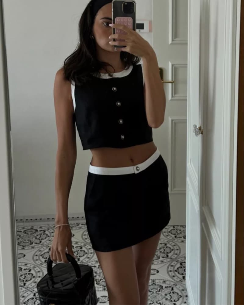 REFORMATION Roxy linen two-piece set - Image 3