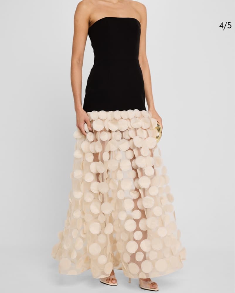 Harper Strapless Gown  - Image 1