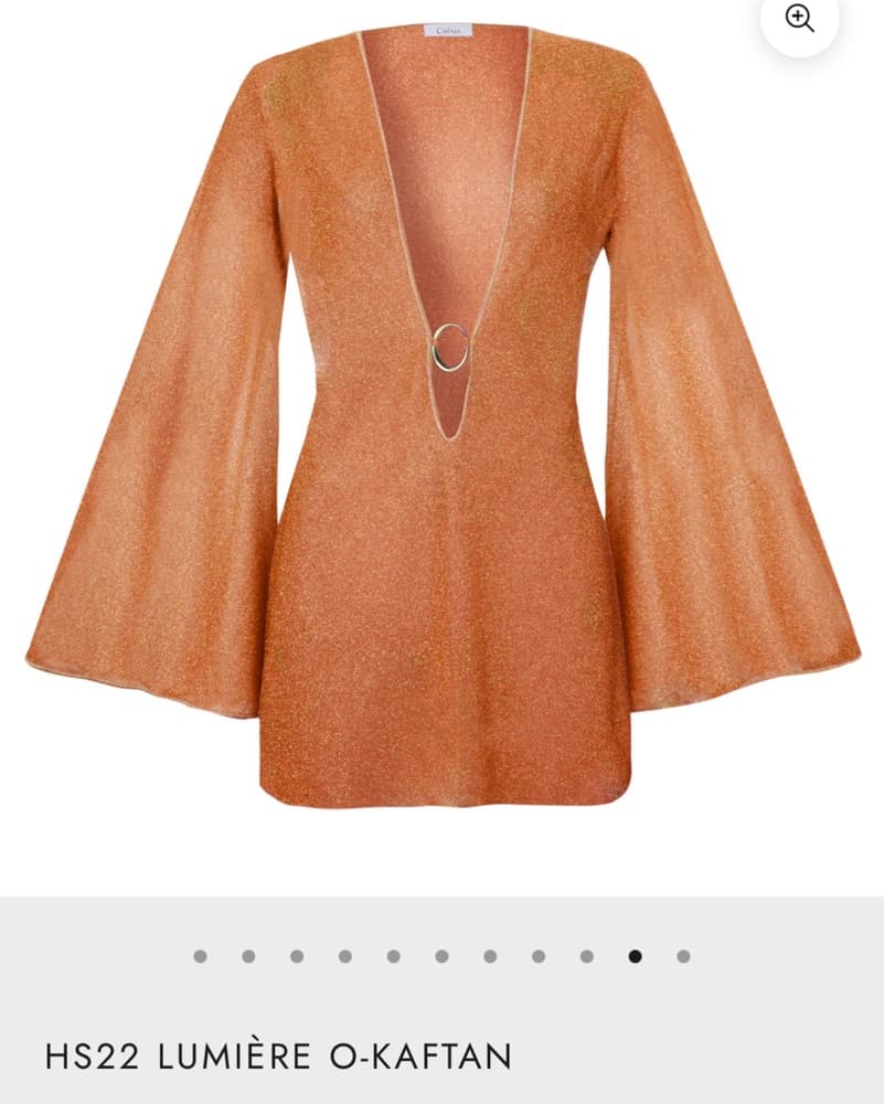 Oseree Glazed Lumière Beach Dress - Image 6