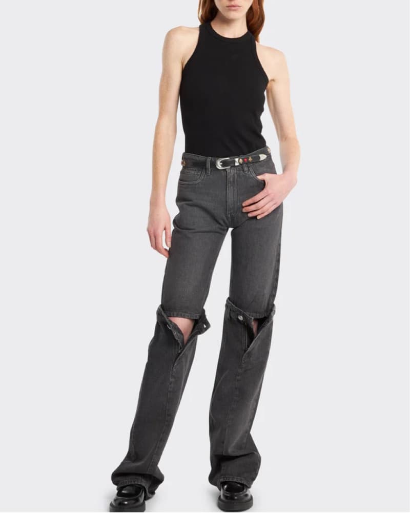 coperni sculpted denim open-knee 🦵🏾  - Image 1