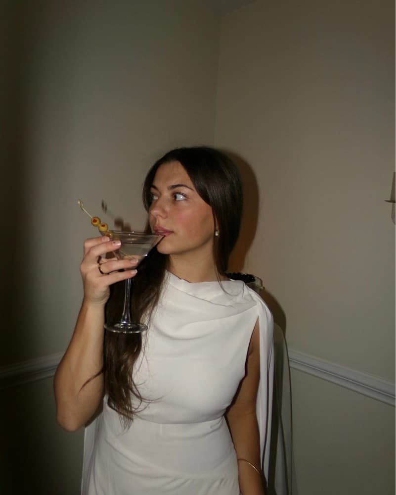 Six Stories White Cape Dress - Image 4