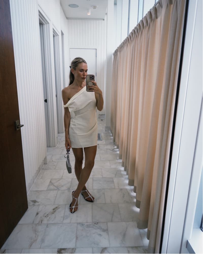 Lioness Mini Dress In Butter - Image 2