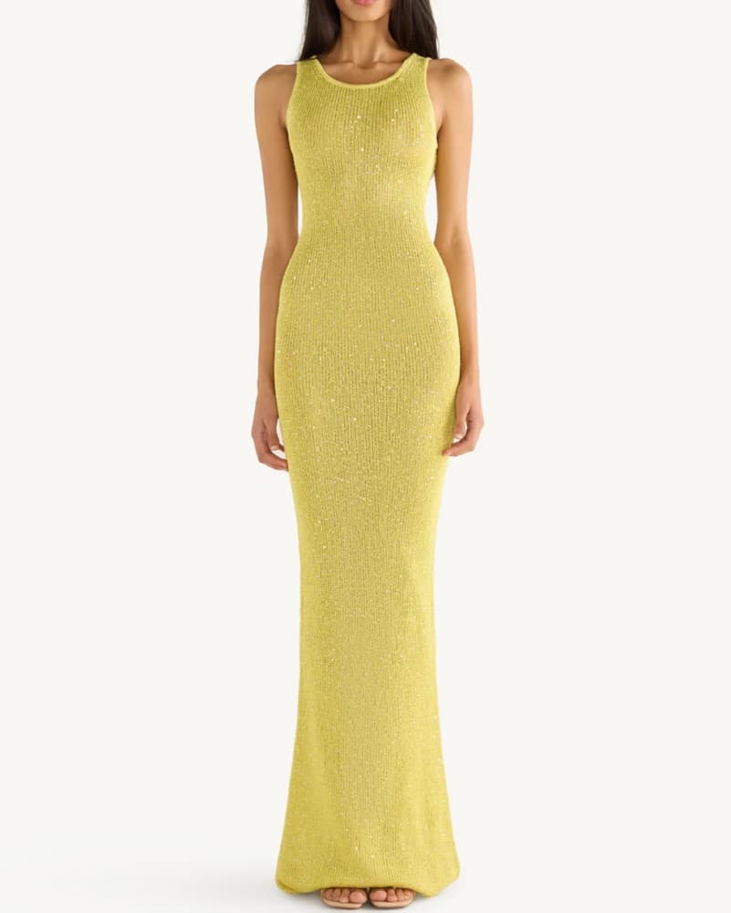 Asta Resort Natalia Dress Yellow - Image 1