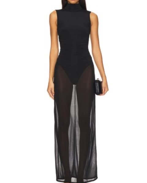 Lovers and Friends Sheer Maxi Dress - Image 1