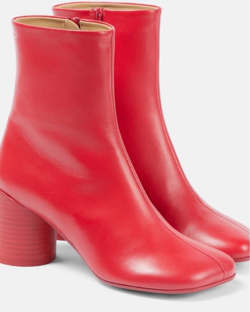 red mm6 maison margiela Boots - Image 2