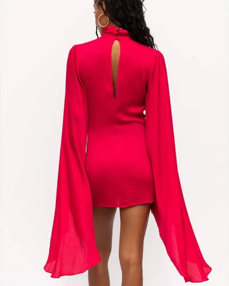Pink Rat And Boa Dress - Image 2