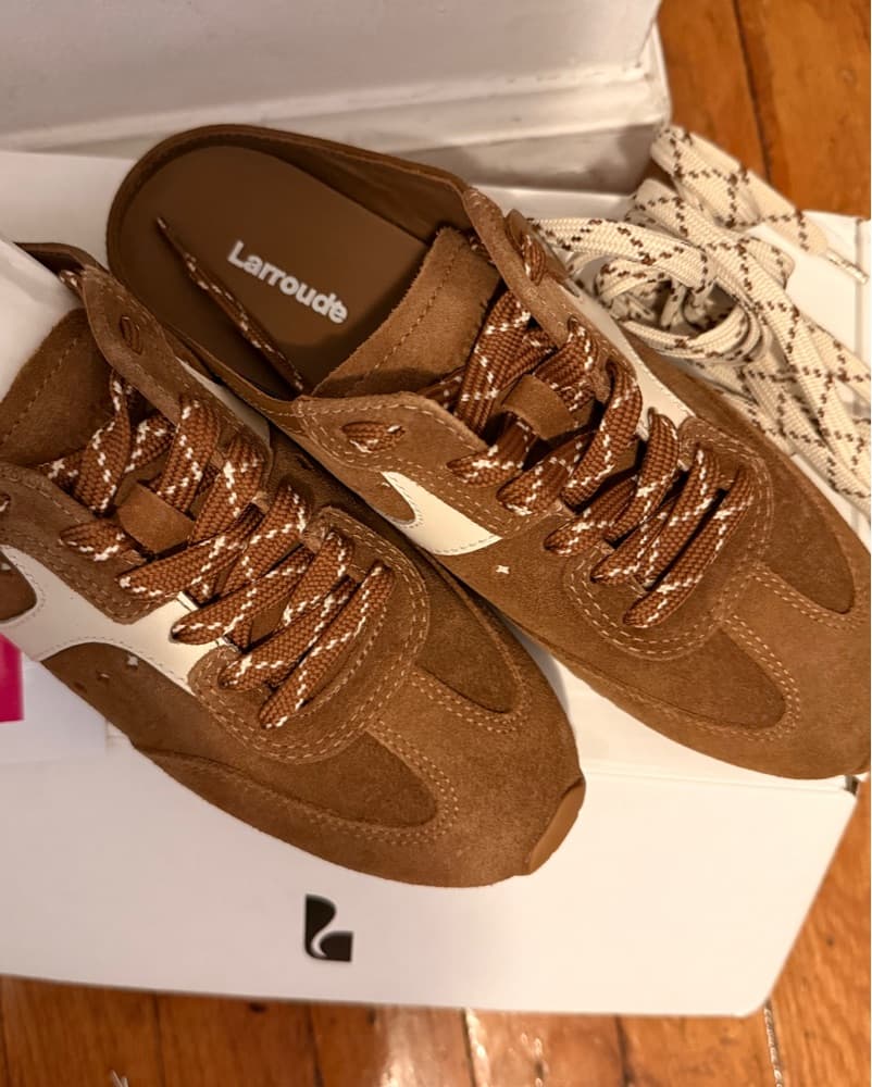 Stella Mule Suede Sneakers - Image 4