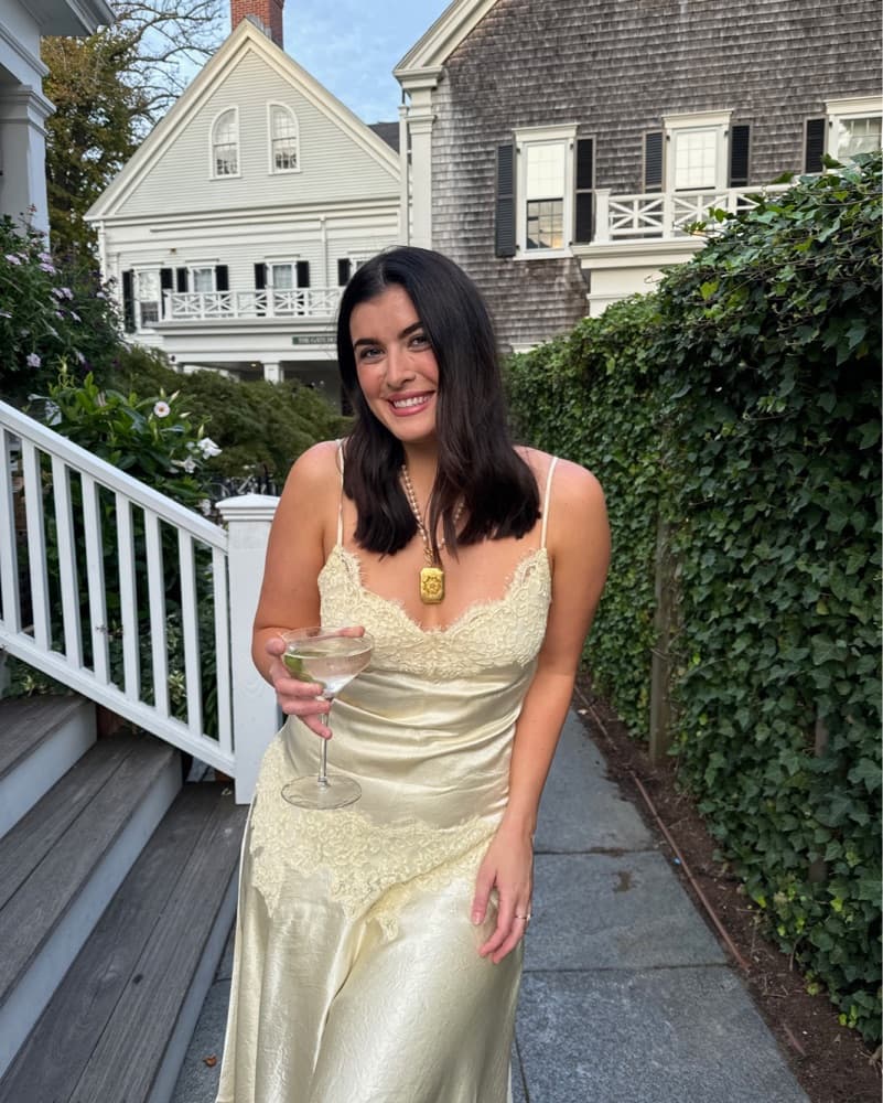 J Crew Collection Yellow Silk Dress - Image 1
