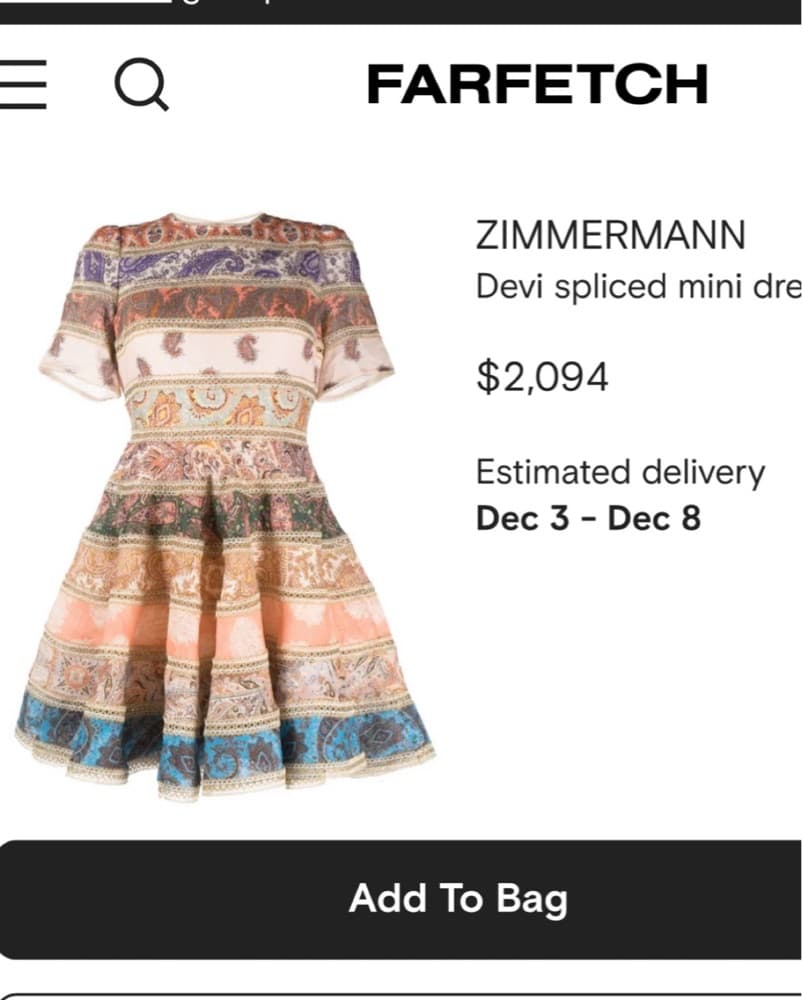 Zimmerman Dress  - Image 2