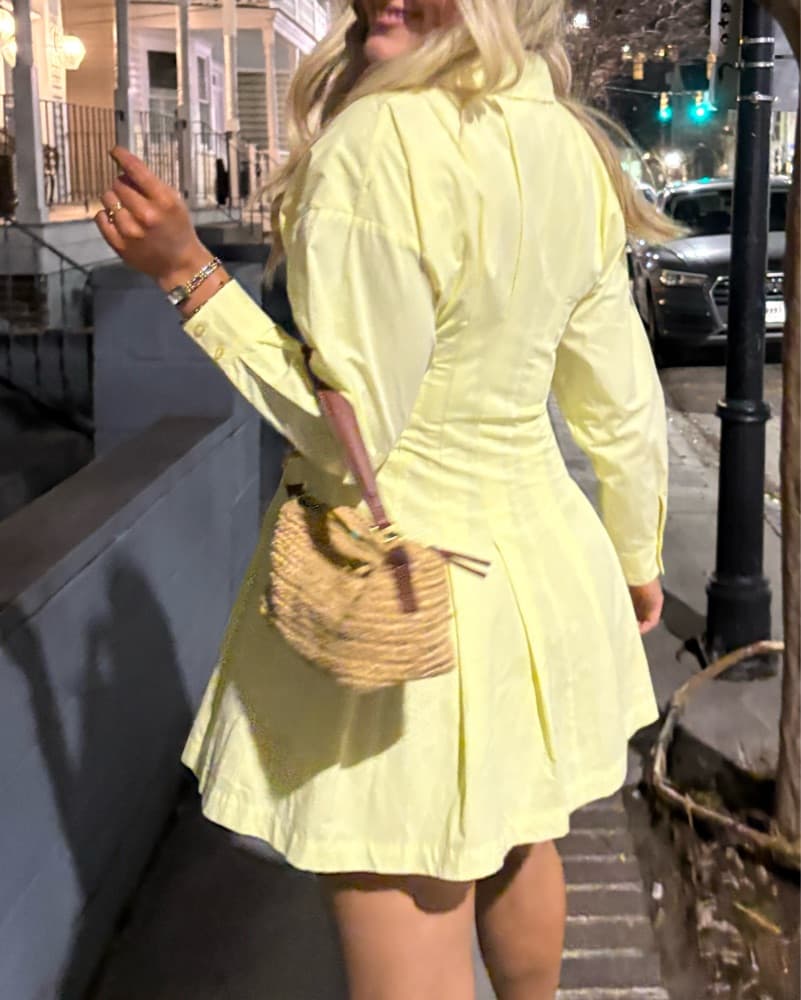 Sovere Verse Shirt Dress - Image 4