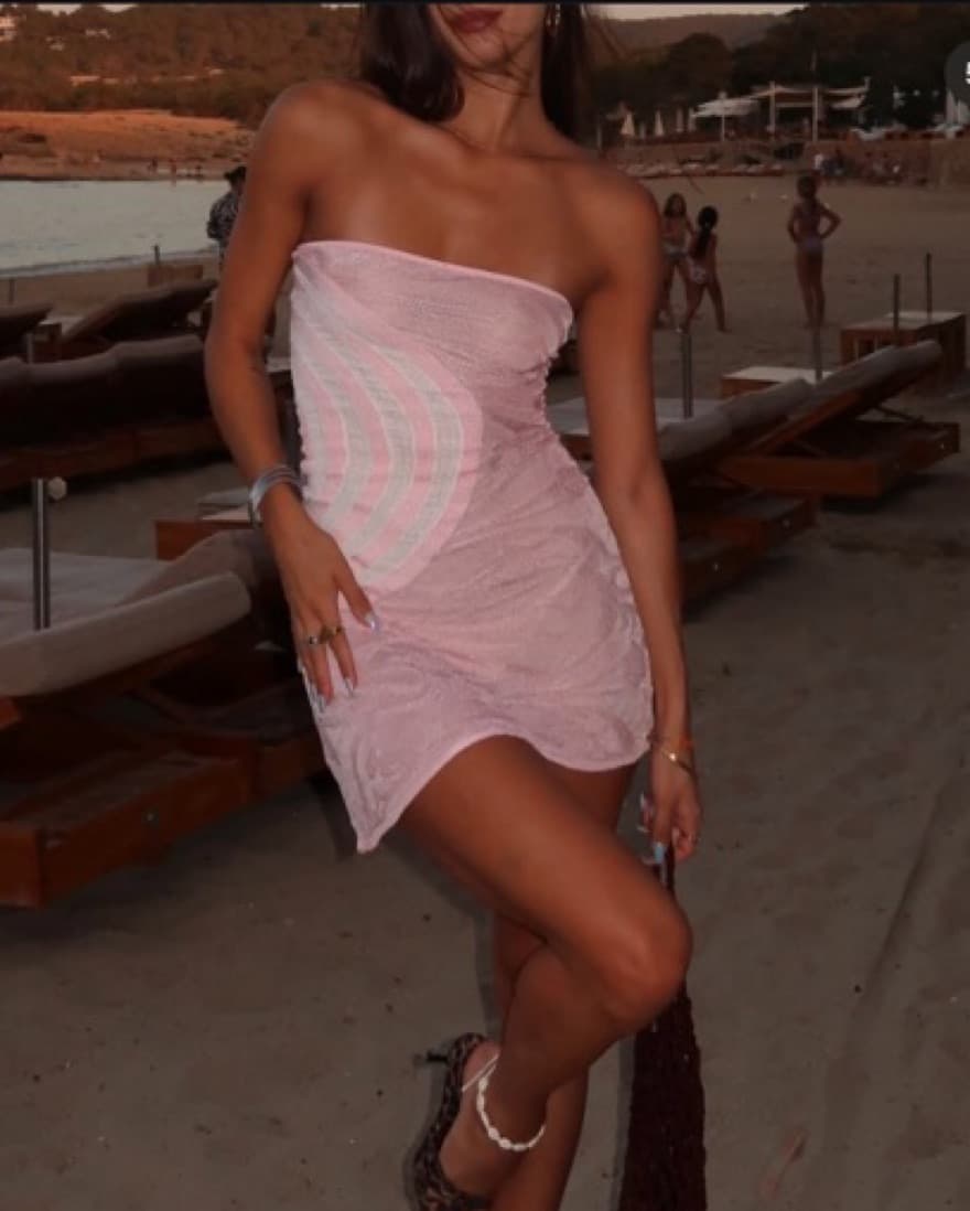 Gimaguas Pink Ete Mini Dress  - Image 1