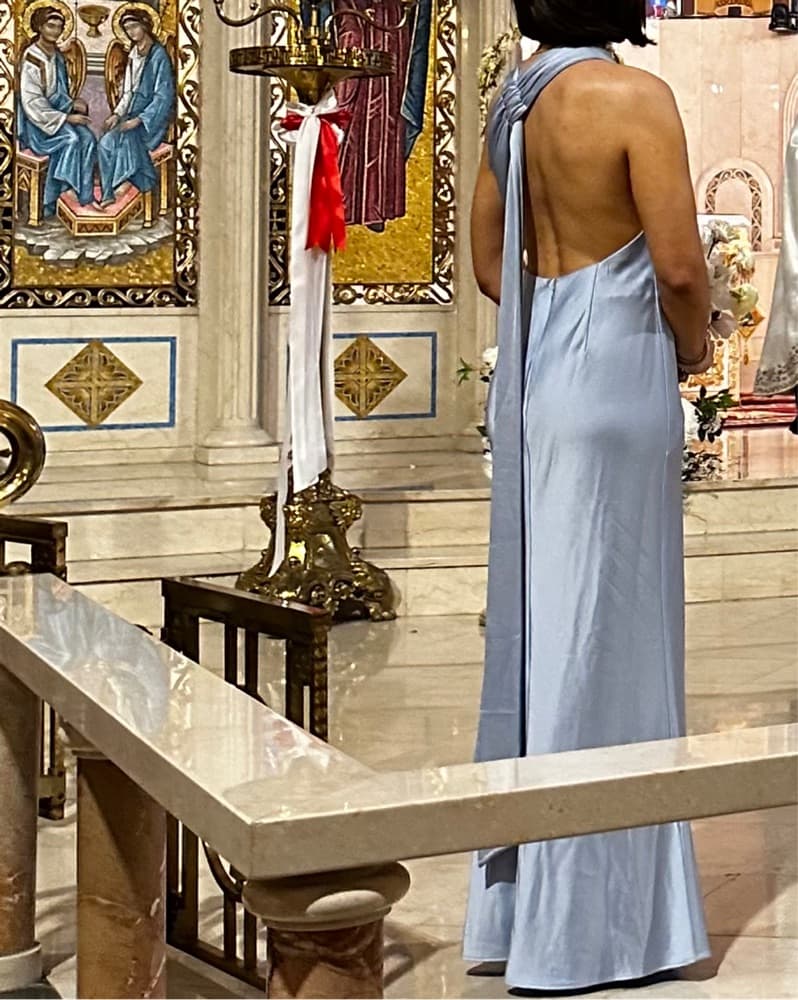 Sugnificant Other Annabel Dress Ice Blue - Image 3