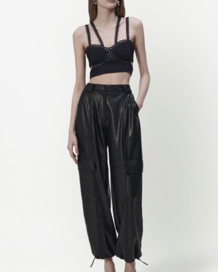 Simkhai Liana Ring-detail Bralette - Image 5