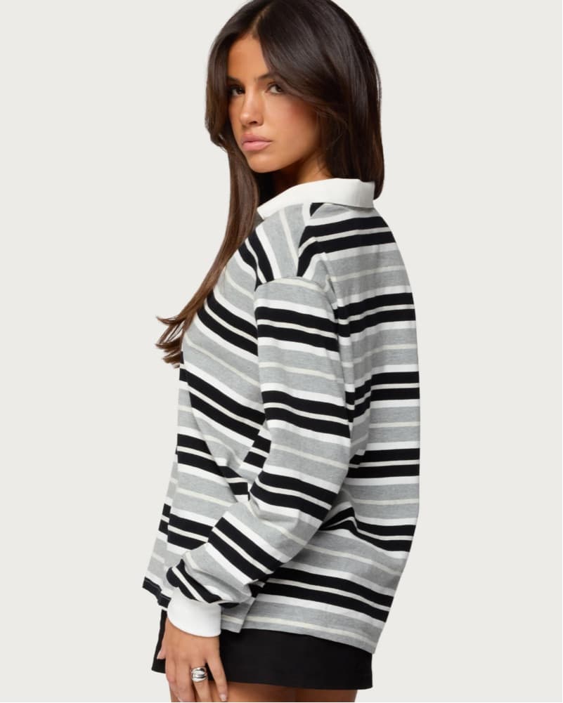 Striped Rugby Shirt - Image 3