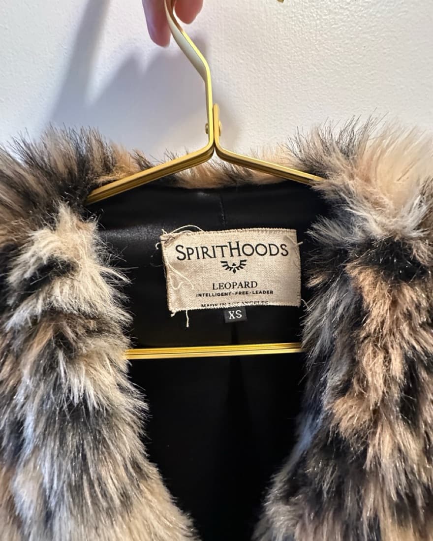 Leopard Faux Fur Jacket - Image 5