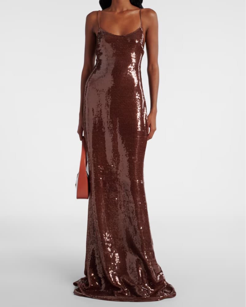 NOT AVAILABLE Mytheresa Ilkuaz ozel Sequin Gown - Image 1