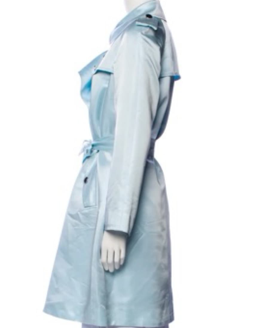 D&G Belted Satin Trench - Image 2