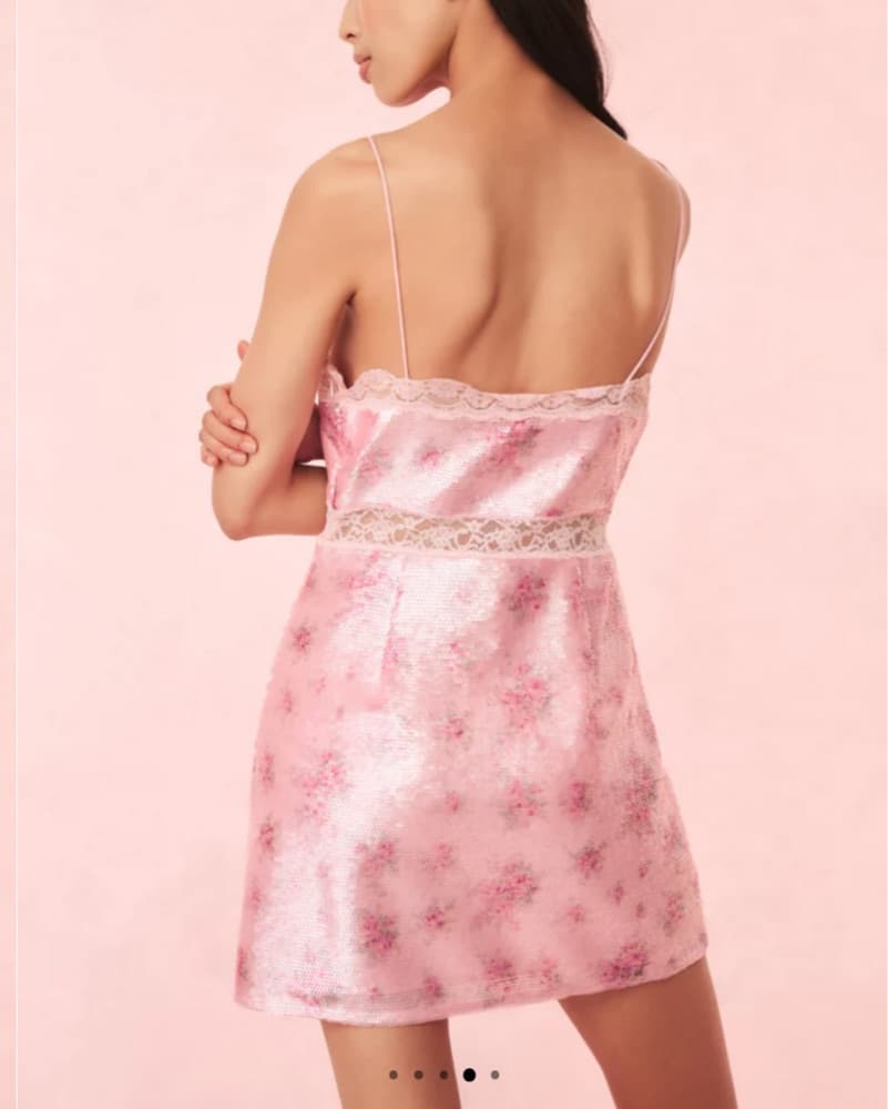 Loveshackfancy Finta Sequin Dress - Image 3