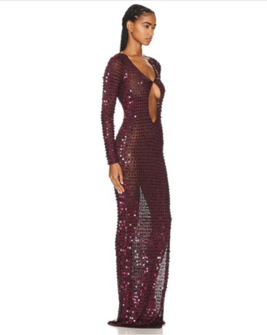 Aya Muse Sequin Dress - Image 1