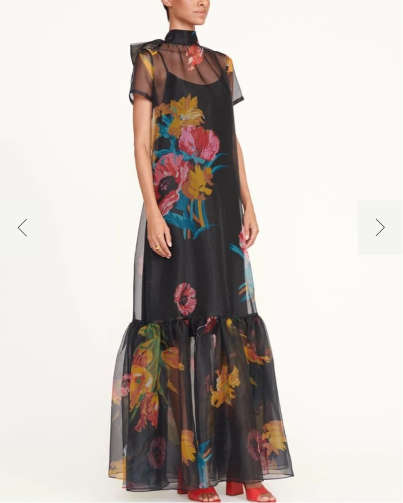 Staud Calluna Organza Maxi Dress/Gown - Image 1