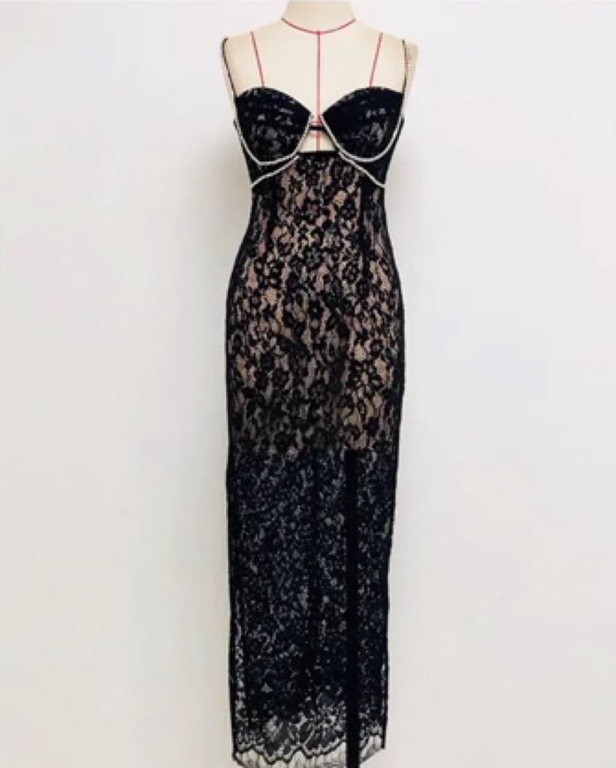 self portrait lace dress  - Image 3