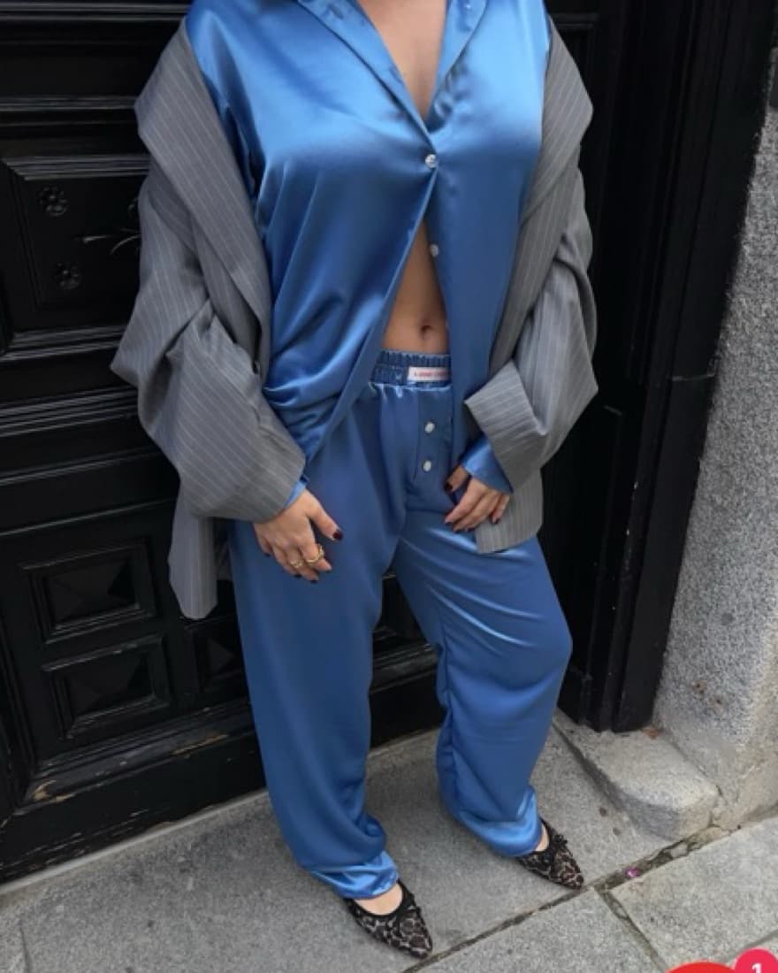 Hand Over Satin Diego Pants  - Image 2