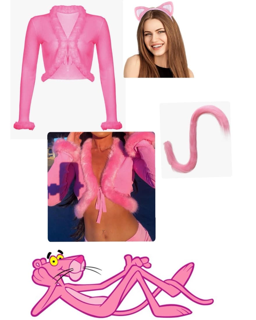 Last Minute Pink Panther Costume! 💕🔍 - Image 1