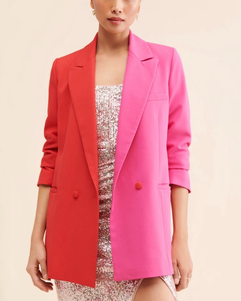Hutch Valentine Colorblock Blazer - S - Image 1